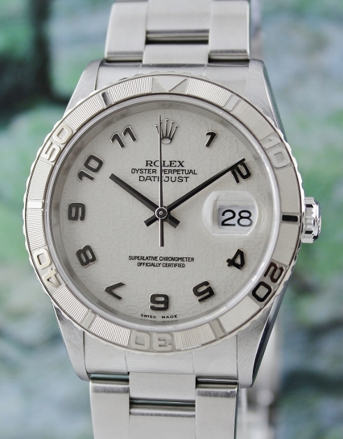 (image for) A ROLEX MEN OYSTER PERPETUAL DATEJUST /TURN-O-GRAPH / 16264